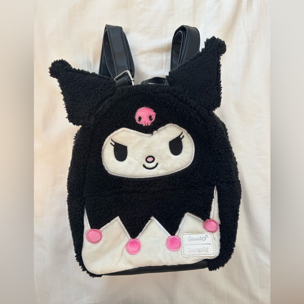 Loungefly Kuromi Plush Backpack